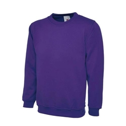Uneek UC203 Classic Sweatshirt Purple 6XL