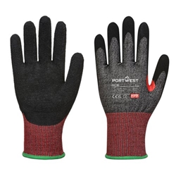 Portwest CS Cut F13 Nitrile Glove S Blk (Pack of 12)