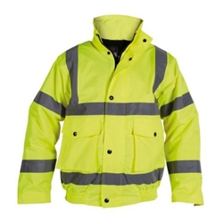 Proforce Class 3 High Visibility Bomber Jacket Yellow 2XL