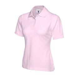 Uneek UC106 Ladies Poloshirt Pink Small