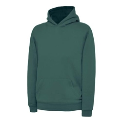 Uneek UC503 Childrens Hooded Sweatshirt Jade 2 Years