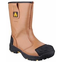 Amblers Safety FS143 S3 WR HRO SRC Safety Rigger Boot Tan [Size UK 12/ EU 47]