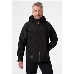 Helly Hansen Oxford Hooded Softshell Jacket Black 2XL