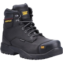 Caterpillar Spiro S3 WR HRO SRC Safety Boots Black [Size UK 13/ EU 47]