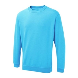 Uneek UC703 Ladies Pinpoint Oxford Full Sleeve Shirt Mid Blue 3XL