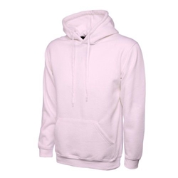 Uneek UC509 Deluxe Hooded Sweatshirt Ash 2XL