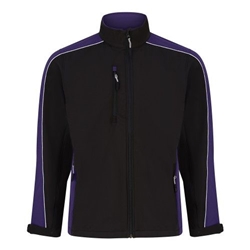 Orn 4288 Avocet Softshell Jacket Black/Purple 5XL 