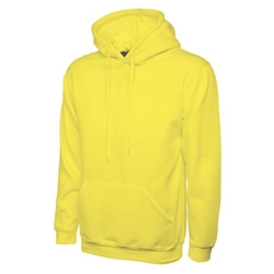 Uneek UC502 Classic Hooded Sweatshirt Yellow 6XL
