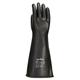 Portwest Heavyweight Latex Rubber Gauntlet L Blk (Pack of 12)