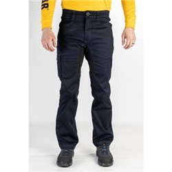 Caterpillar Operator Flex Trouser Navy 32" Short