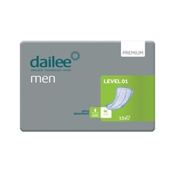 Dailee Men Premium Incontinence Pads Level 1 (Pack of 15) I0700019