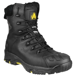 Amblers Safety FS999 S3 WR CI SRC High Leg Safety Boot Black [Size UK 10/ EU 44]