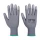 Portwest PU Fingertip Glove L Gry (Pack of 12)