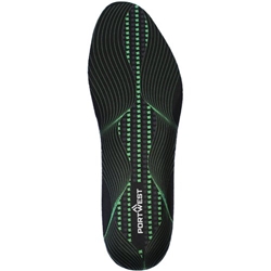 Portwest Gel Cushion Arch Support Insole L Blk/Green (Pack of 25)
