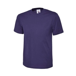 Uneek UC301 Classic T-Shirt Purple 5XL