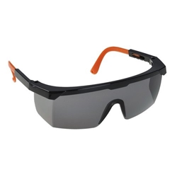 Portwest Classic Safety Spectacles Smoke/Blk/Orange (Pack of 12)