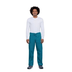 Cherokee Unisex Drawstring Scrub Trousers Caribbean Blue XL CH4100/CARI/XL
