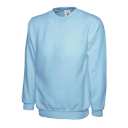 Uneek UC203 Classic Sweatshirt Sky Medium