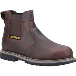 Caterpillar Powerplant SB P HRO SRA Safety Dealer Boot Brown [Size UK 11/ EU 45]