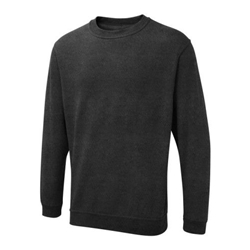 Uneek UX3 Sweatshirt Charcoal Medium