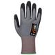 Portwest CT Cut E15 Nitrile Glove S Gry/Blk (Pack of 12)