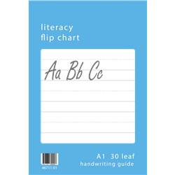 Literacy Flipchart A1 Learn to Write Guides Pad (Pack of 5)