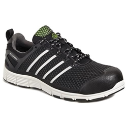 Apache Motion Water Resistant Mesh Safety Trainer Black [Size UK 8/ EU 42]