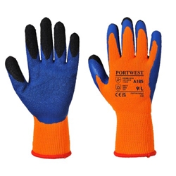 Portwest Duo-Therm Glove L Orange/Bl (Pack of 12)