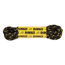 DeWalt Boot Laces Black/Yellow 150cm DWF90006/BKYEL 