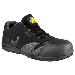 Amblers Safety FS29C S3 WR SRC Safety Trainers Black [Size UK 8/ EU 42]