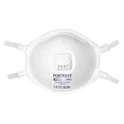 Portwest FFP3 Valved Respirator White (Pack of 10)