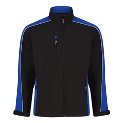 Orn 4288 Avocet Softshell Jacket Black/Royal Blue Small