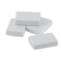 Classmates Large Erasers White 39x27x9mm (Pack of 24)