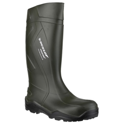 Dunlop Purofort+ Wellington Boot Green [Size UK 13/ EU 48]