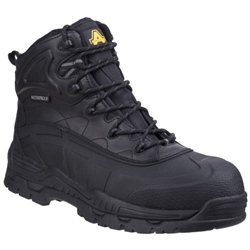 Amblers Safety FS430 Orca SBH P E A FO WRU HRO SRC Safety Boot Black [Size UK 9/ EU 43]