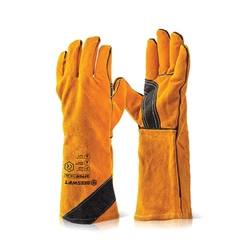 Beeswift Premium Golden Welders Gauntlet Gold  (Box of 10)