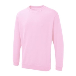 Uneek UX3 Sweatshirt Pink Small 