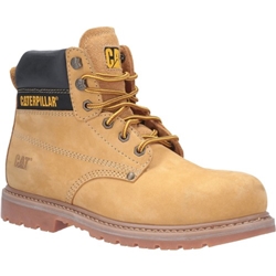 Caterpillar Powerplant SB HRO SRA Safety Boot Honey [Size UK 9/ EU 43]