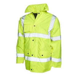Uneek UC803 Road Safety Jacket Yellow Large
