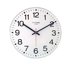 Combs 12 Hour 305mm Wall Clock 6200 Quartz
