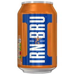 IRN-BRU Soft Drink Can 330ml