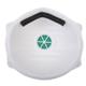 Portwest FFP3 Valved Dolomite Light Cup Respirator White (Pack of 10)