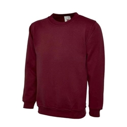 Uneek UC205 Olympic Sweatshirt Maroon Large