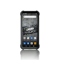 JCB Toughphone Max 6.67 Inch 5G Dual SIM Android 12 12GB RAM 256GB Storage Black Mobile Phone