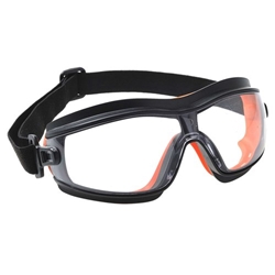 Portwest Slim Safety Goggles Clear (Pack of 12)
