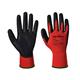 Portwest Red PU Glove M Red/Blk (Pack of 12)