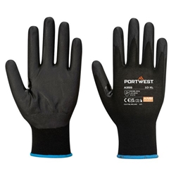 Portwest NPR15 Nitrile Foam Touchscreen Glove L Blk (Pack of 12)