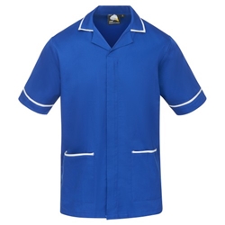 Orn 8500 Darwin Male Tunic Royal Blue with White Trim Medium