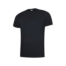 Uneek UC509 Deluxe Hooded Sweatshirt Black 2XL