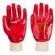 Portwest PVC Knitwrist L Red (Pack of 12)